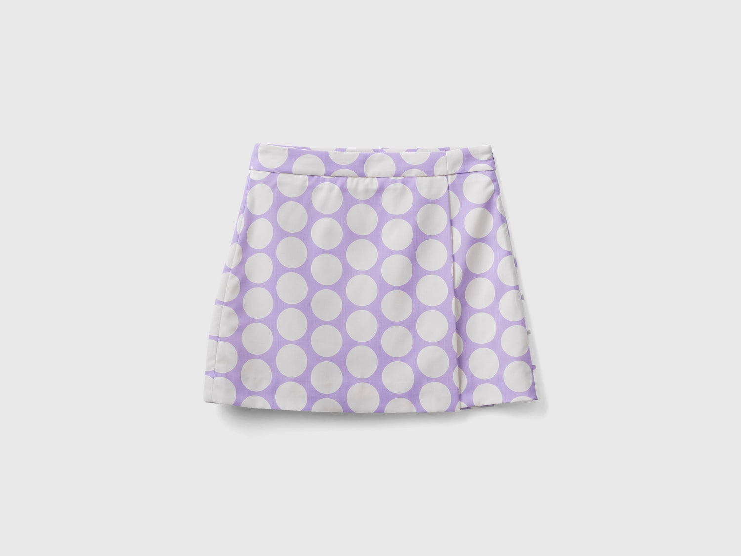 Minigonna a pois da donna lilla | Benetton Outlet