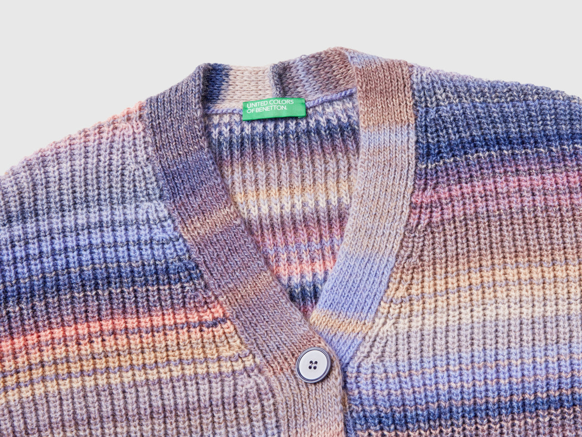 Striped cardigan