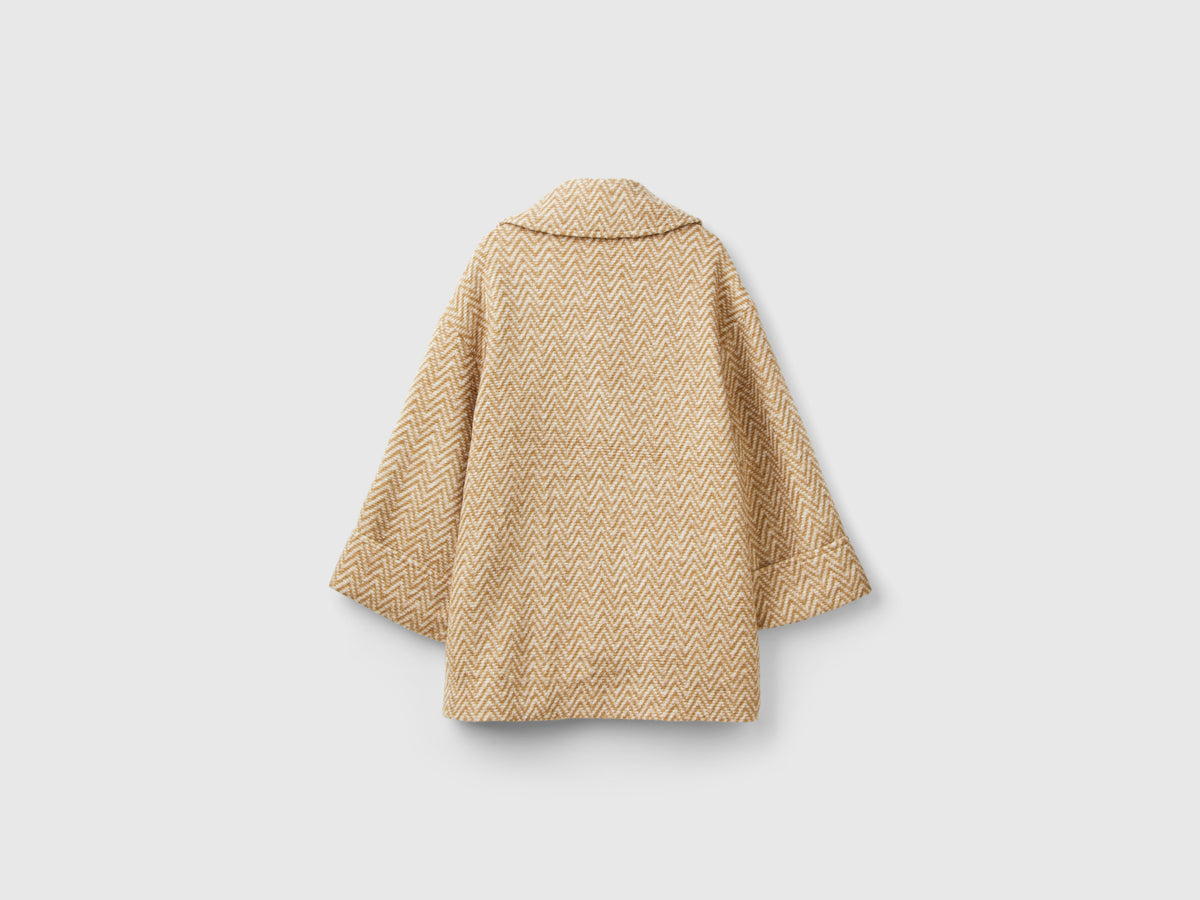 Cappotto oversize doppiopetto