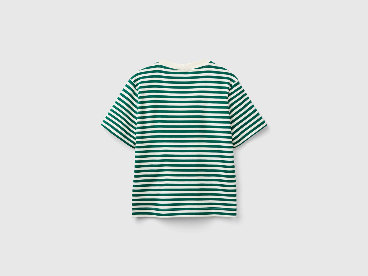 Maglietta a righe in caldo cotone