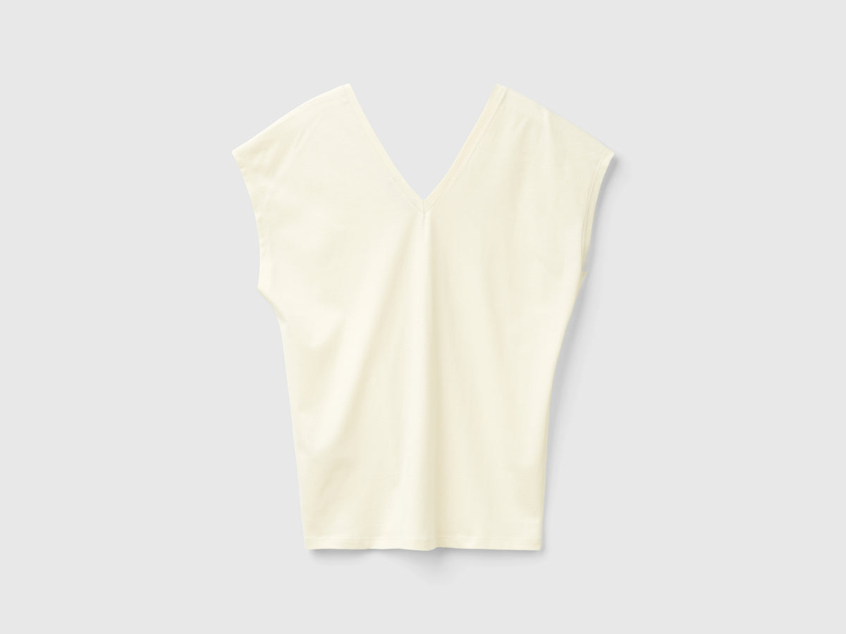 Maglietta con manica kimono