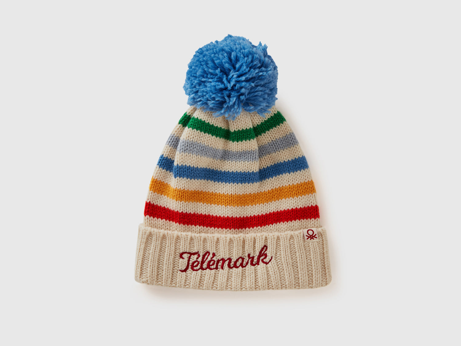 Hat with ski graphics da uomo multi-color | Benetton Outlet