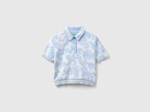 Cropped polo with horses