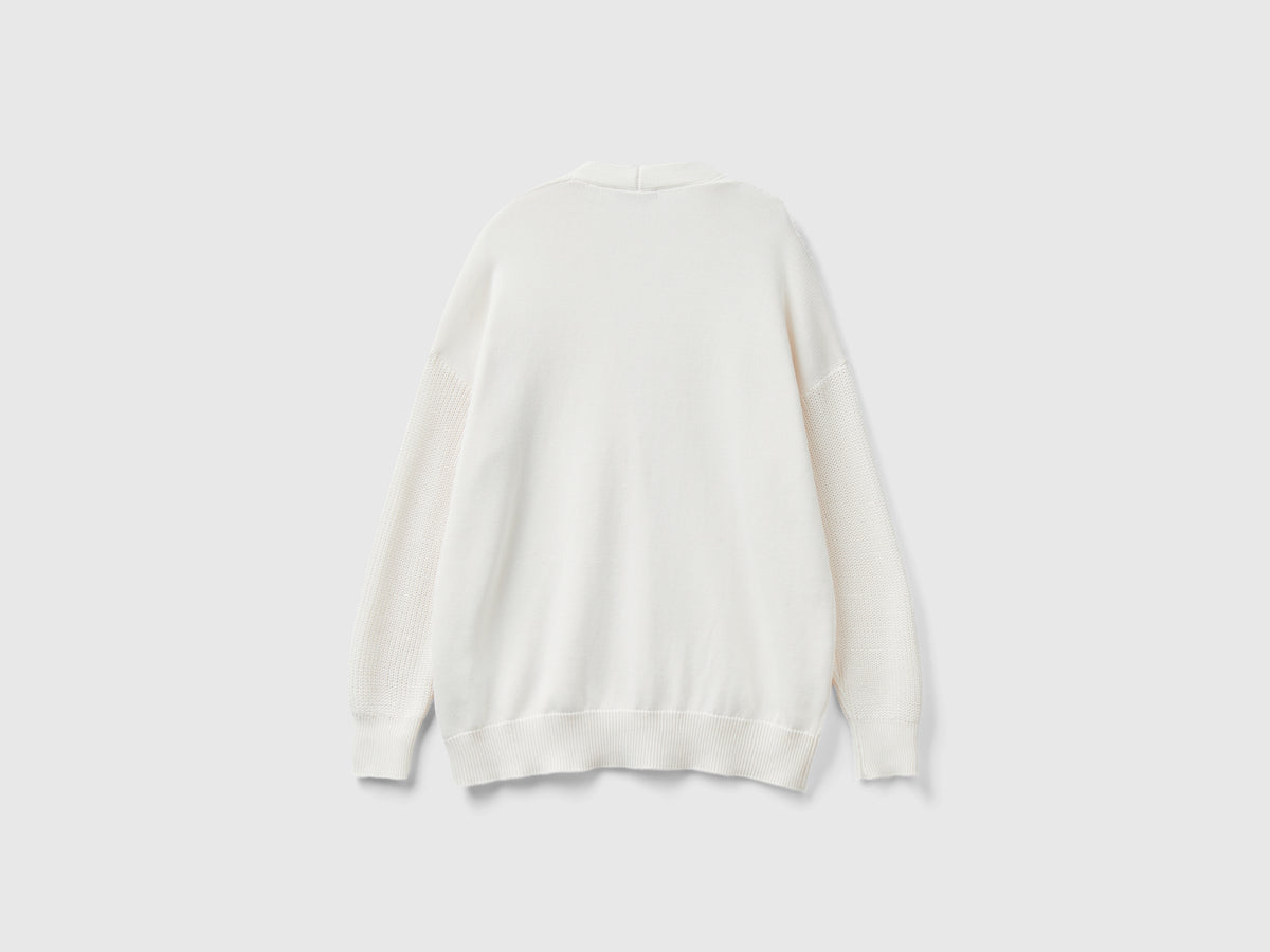 100% cotton cardigan