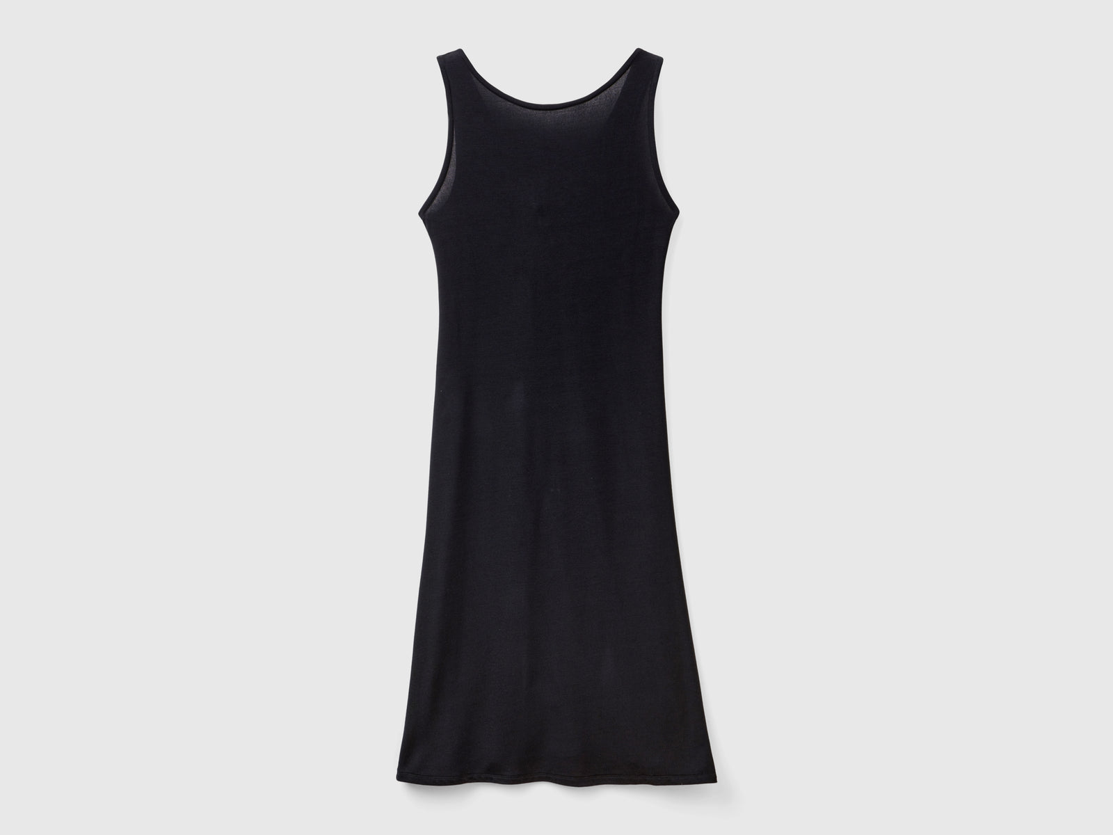 Abito reversibile in viscosa stretch da donna nero | Benetton Outlet