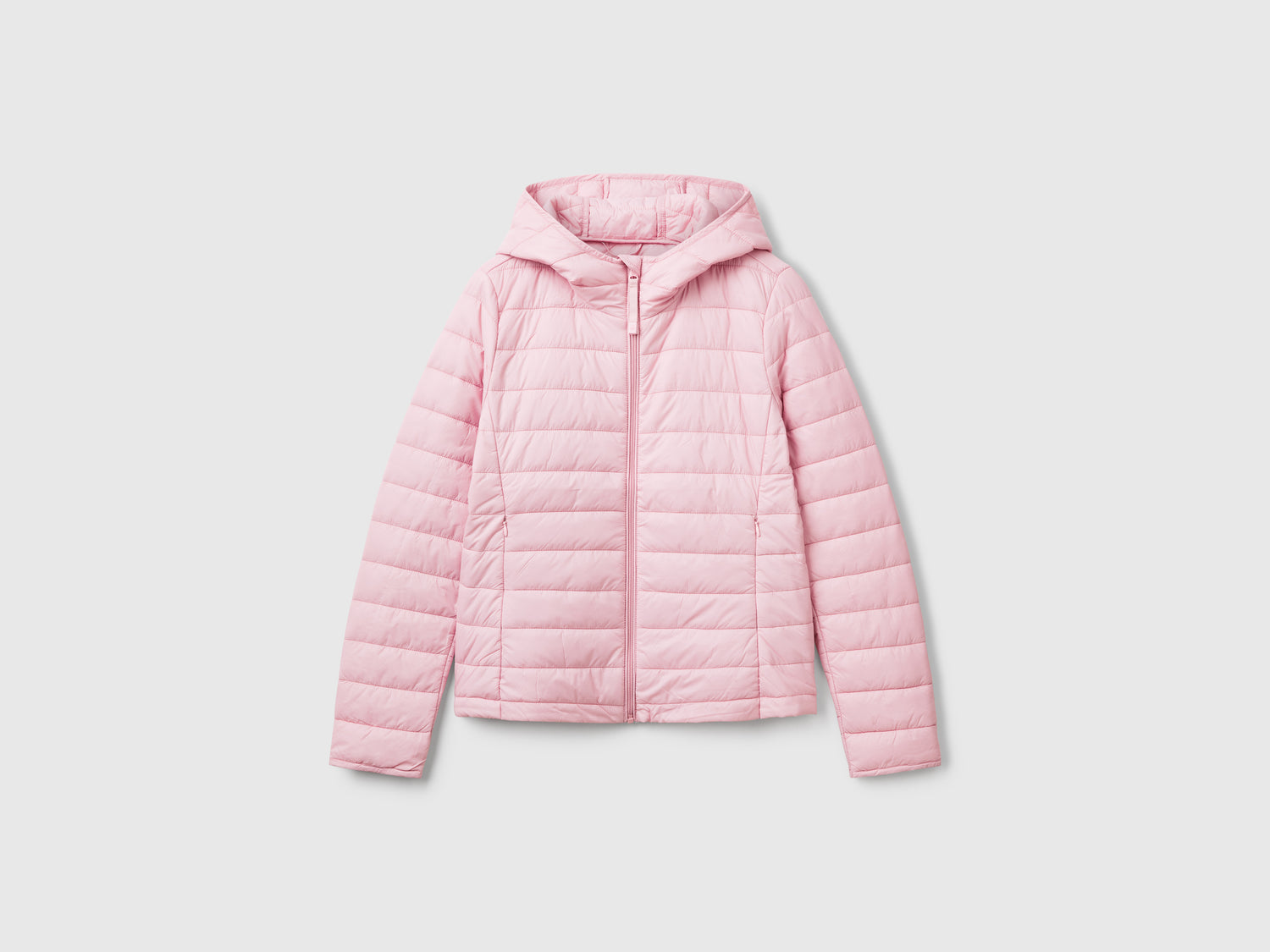 Giubbino slim fit imbottito da donna rosa | Benetton Outlet