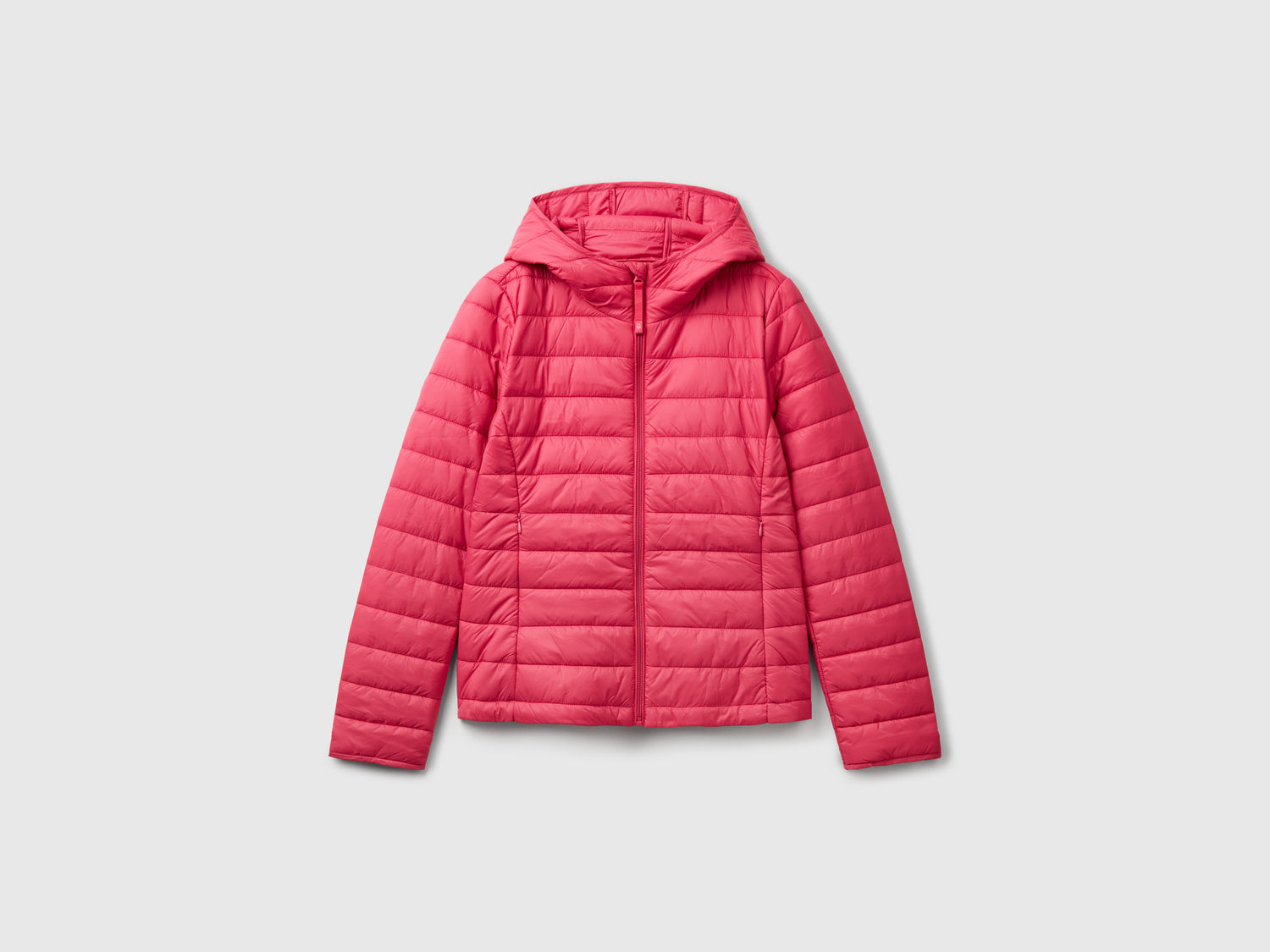 Slim fit padded jacket da donna fragola | Benetton Outlet