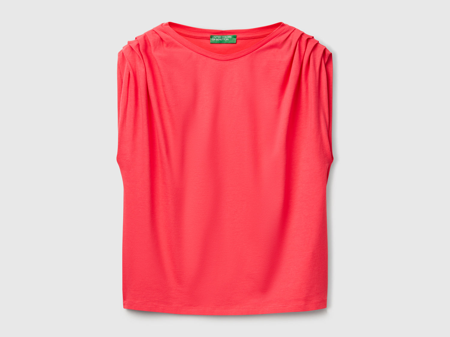 Canotta straight da donna ciclamino | Benetton Outlet