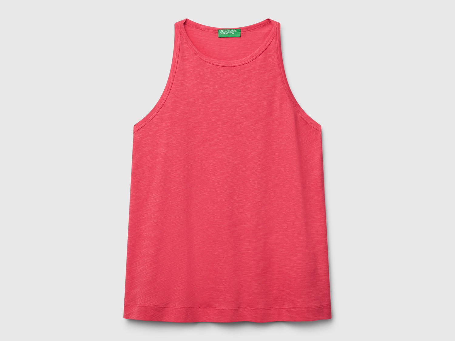 Halterneck tank top da donna ciclamino | Benetton Outlet