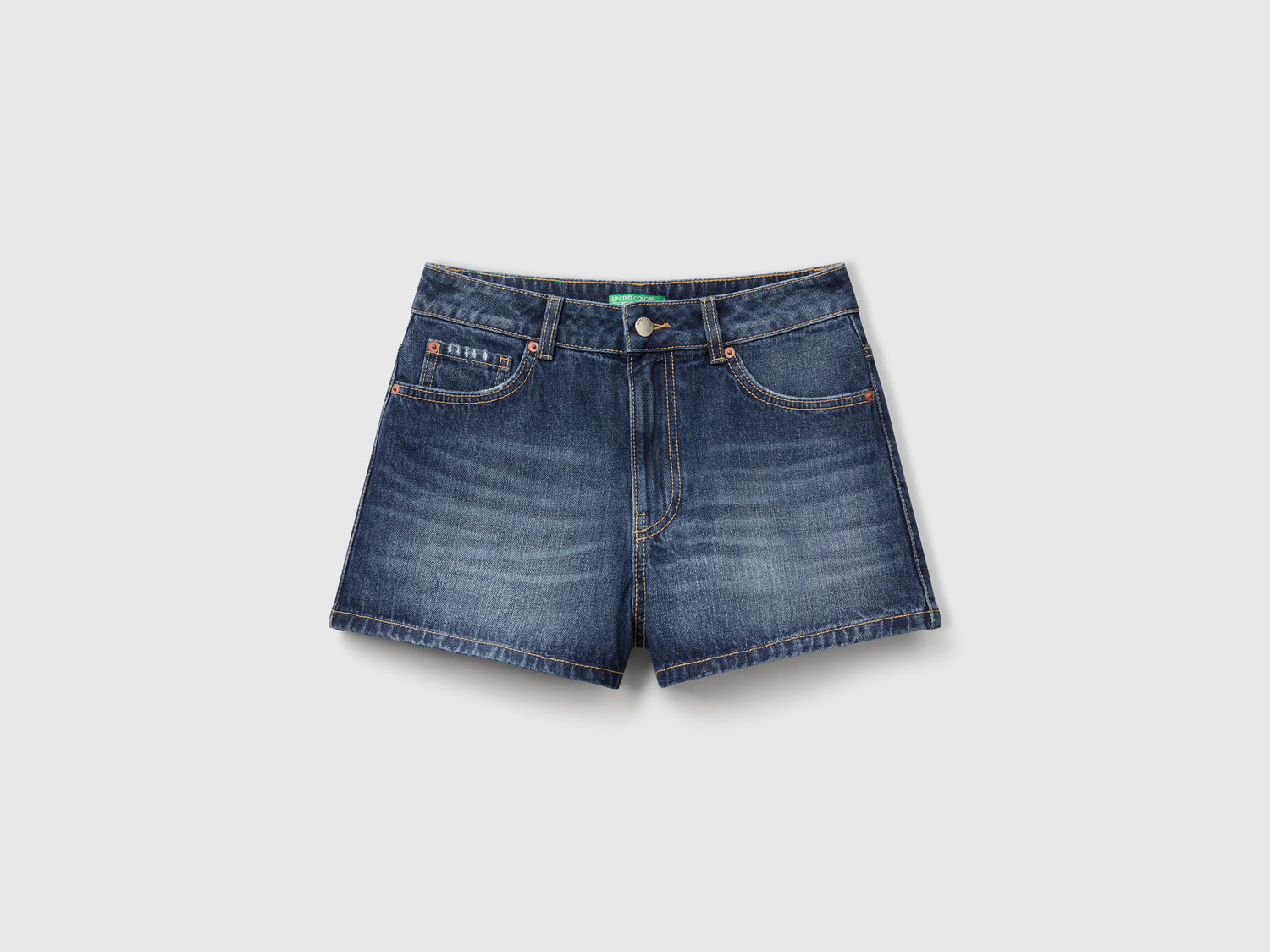Bermuda di jeans da donna blu | Benetton Outlet