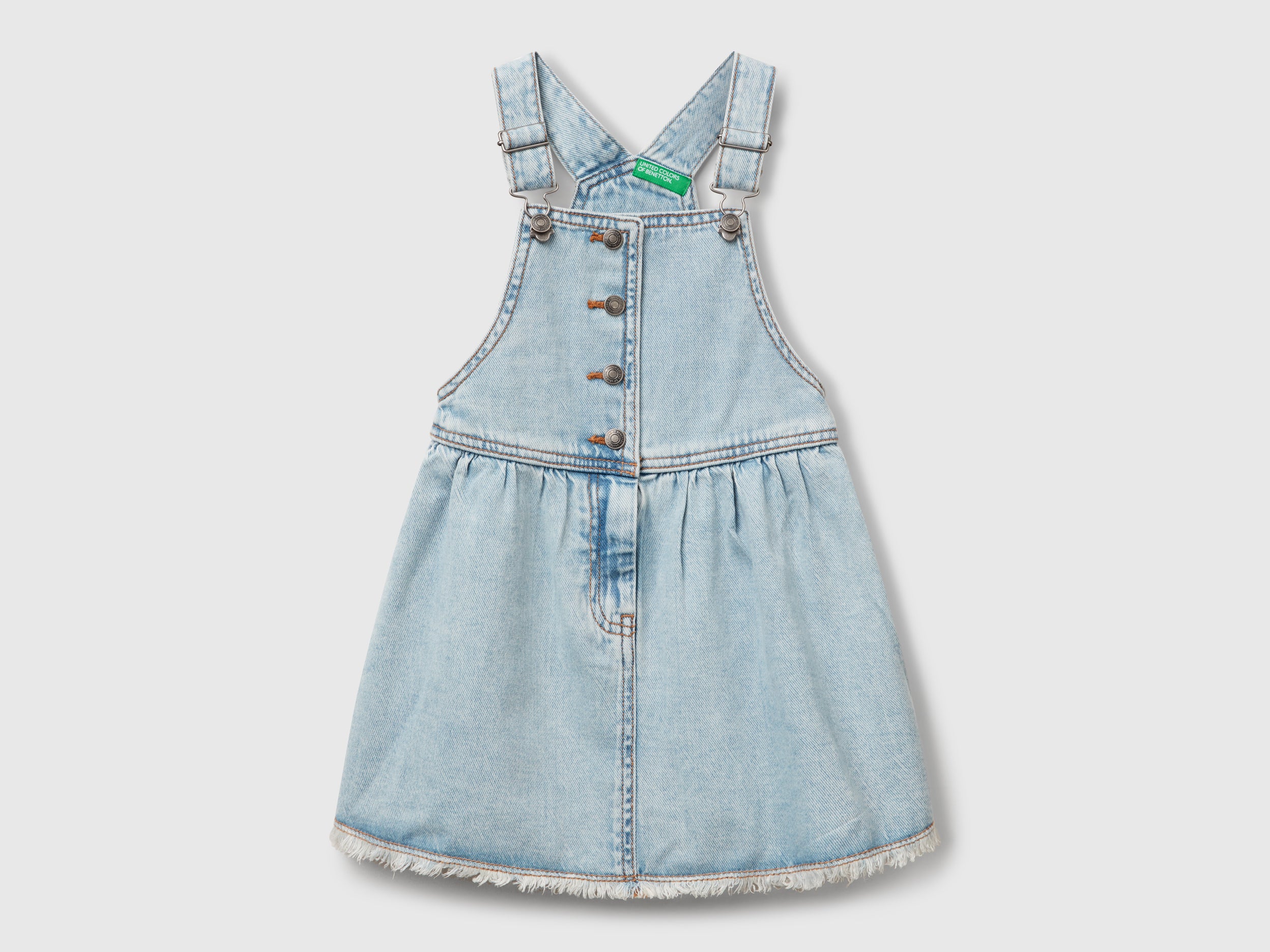 benetton denim dress Denim shirt dress da donna blu scuro