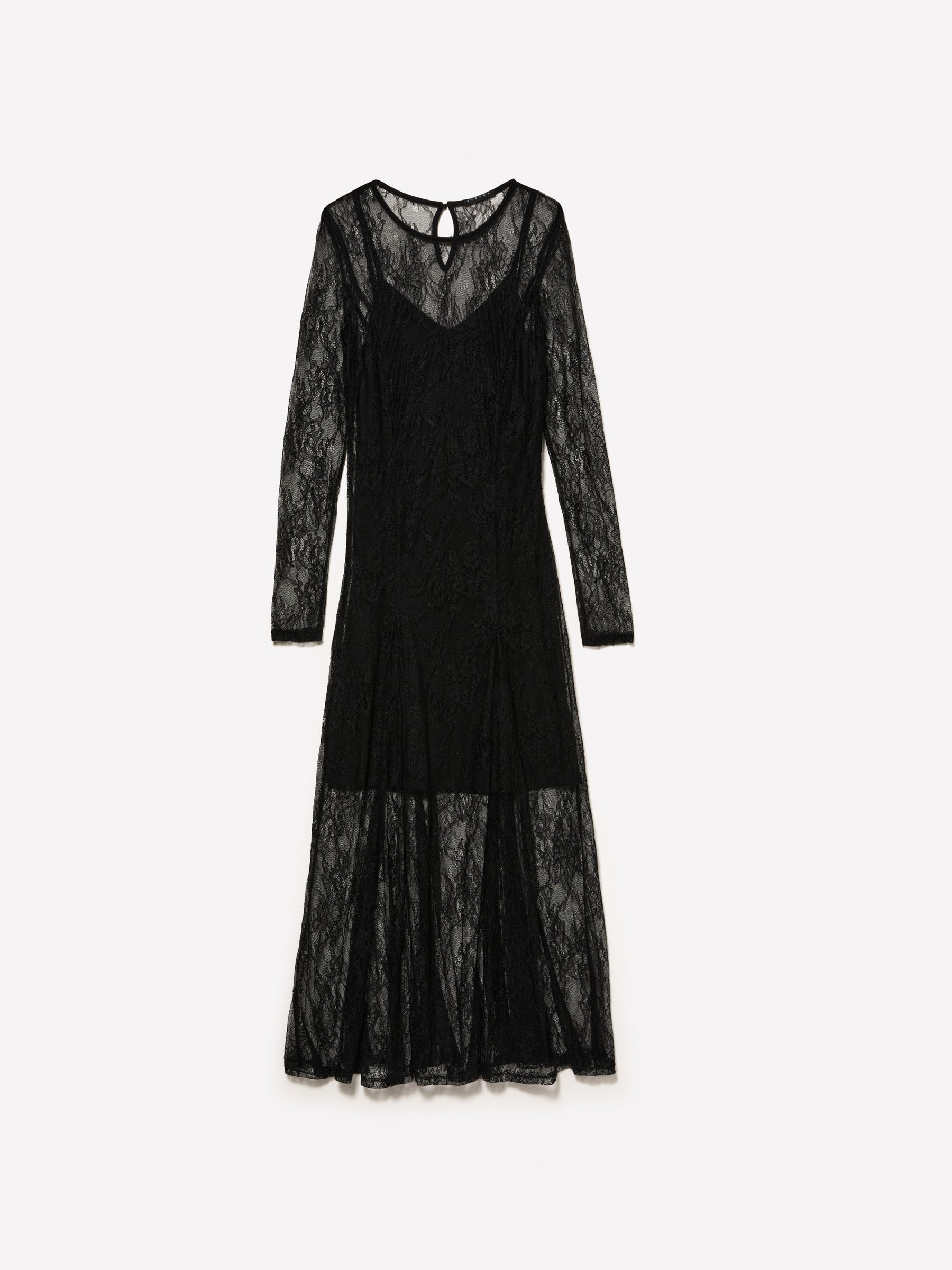 Lace midi dress da donna nero | Sisley Outlet