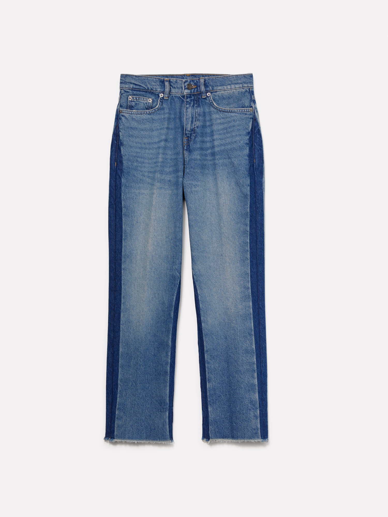 Jeans with contrast da donna blu scuro | Sisley Outlet