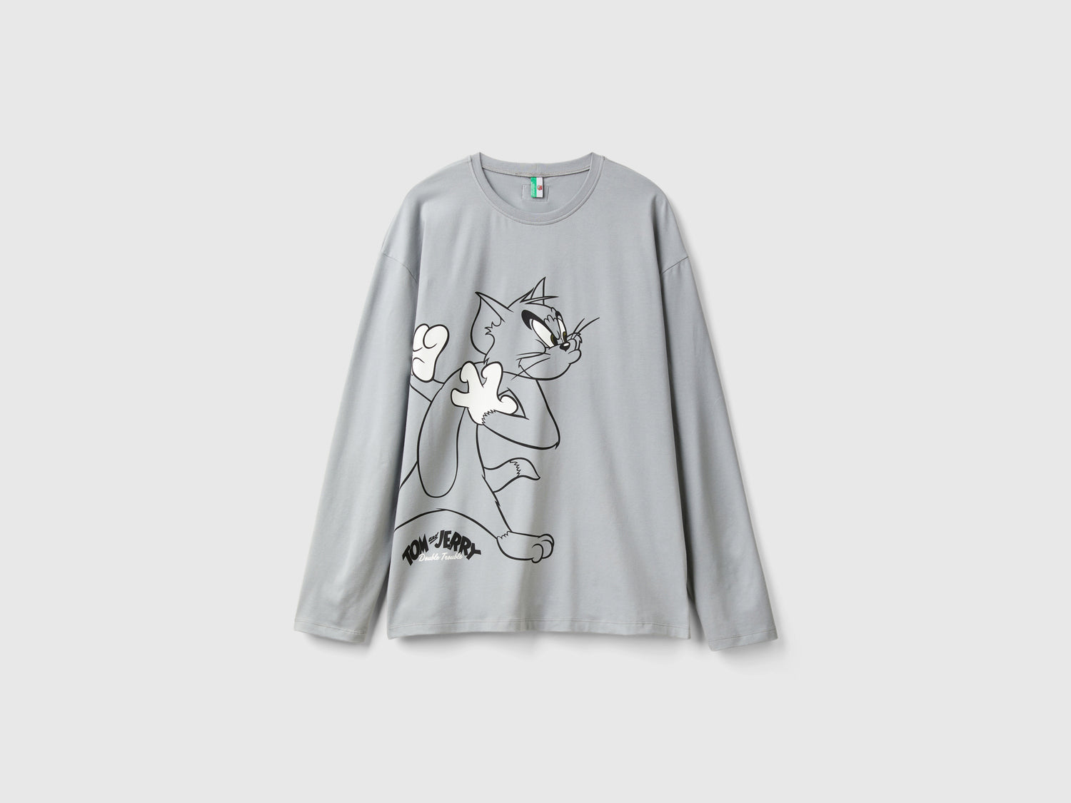 T-shirt Tom & Jerry da uomo grigio chiaro | Benetton Outlet