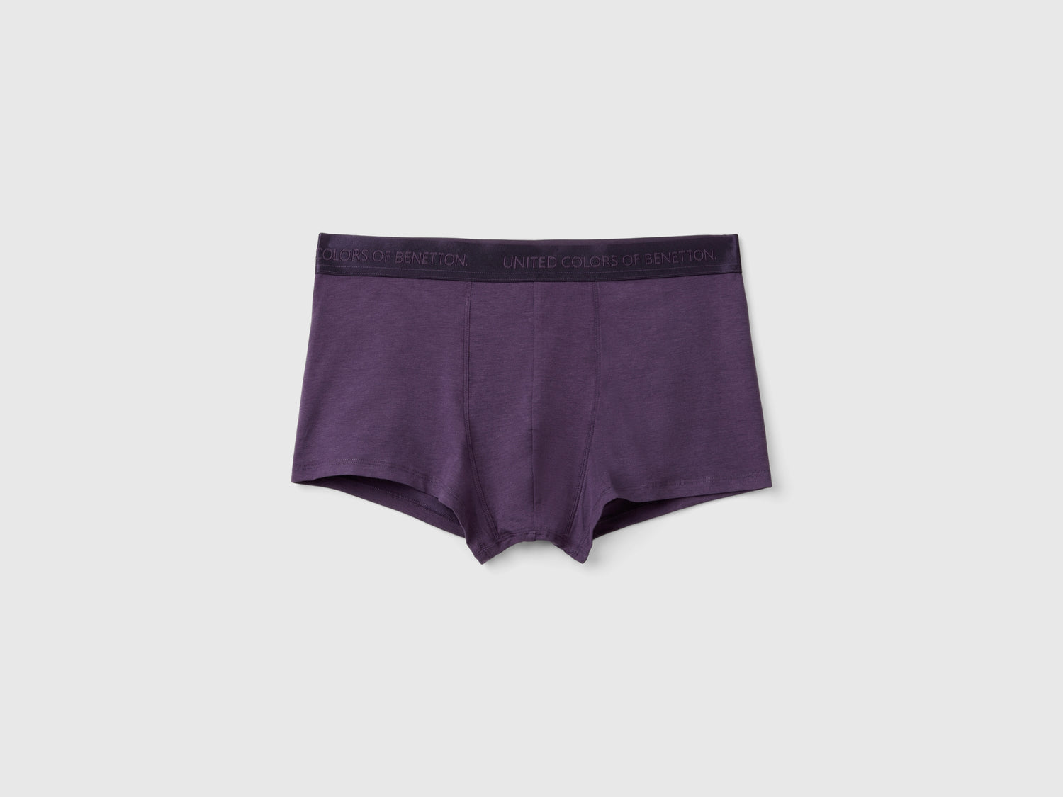 Boxer in misto lyocell da uomo malva scuro | Benetton Outlet