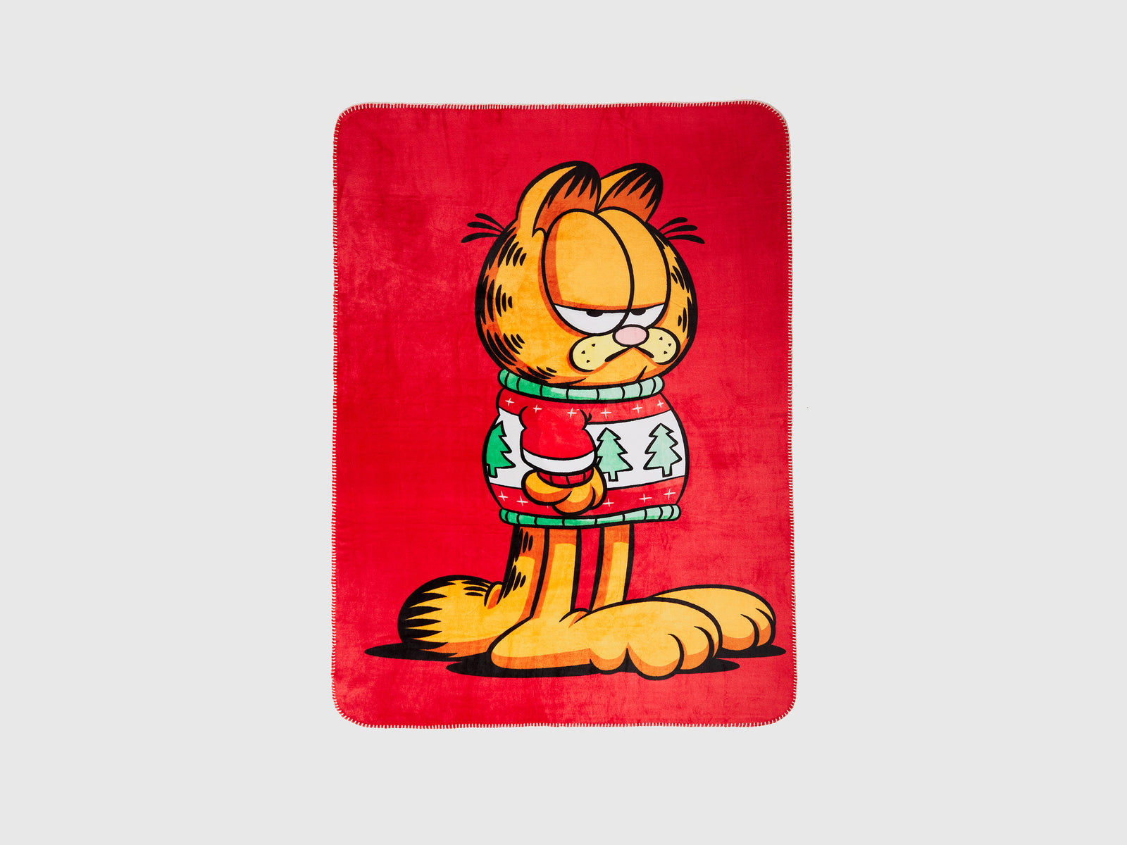 Garfield Blanket ©2024 by Paws, Inc. da uomo rosso | Benetton Outlet