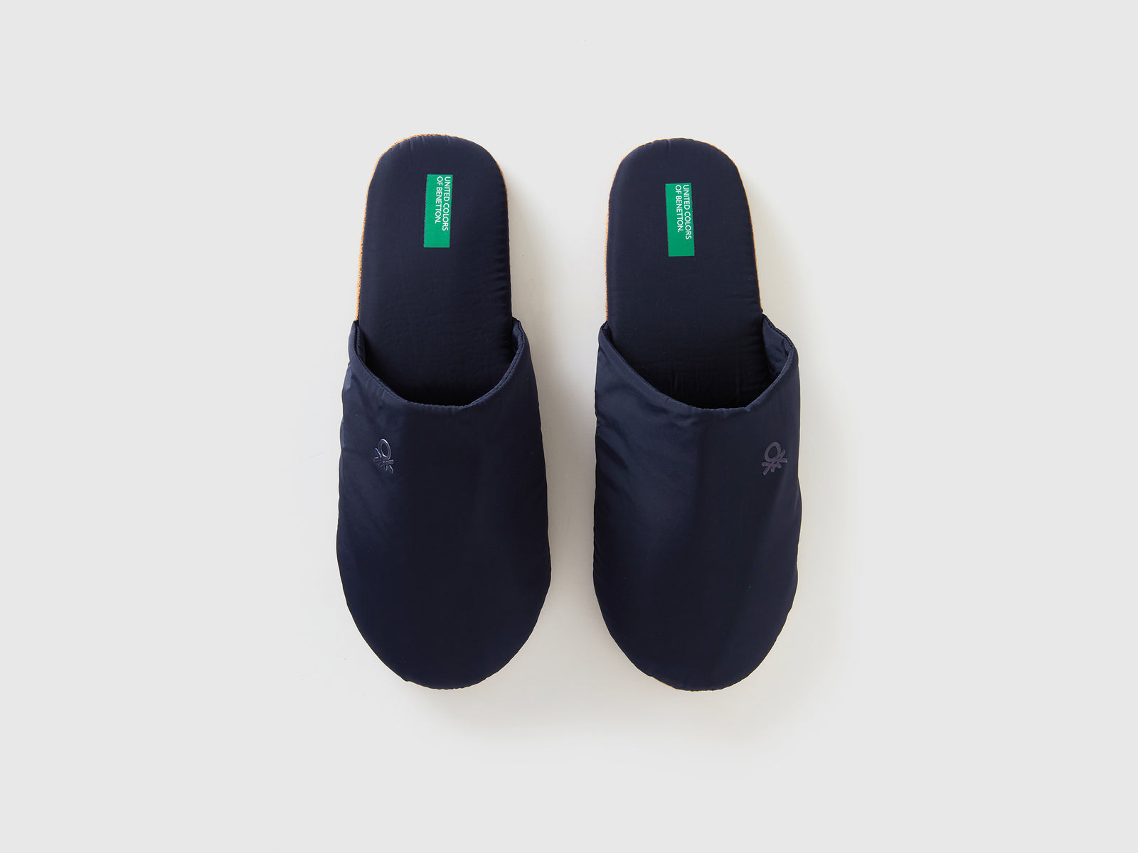 Slippers with pencil case da uomo blu scuro 5 | Benetton Outlet