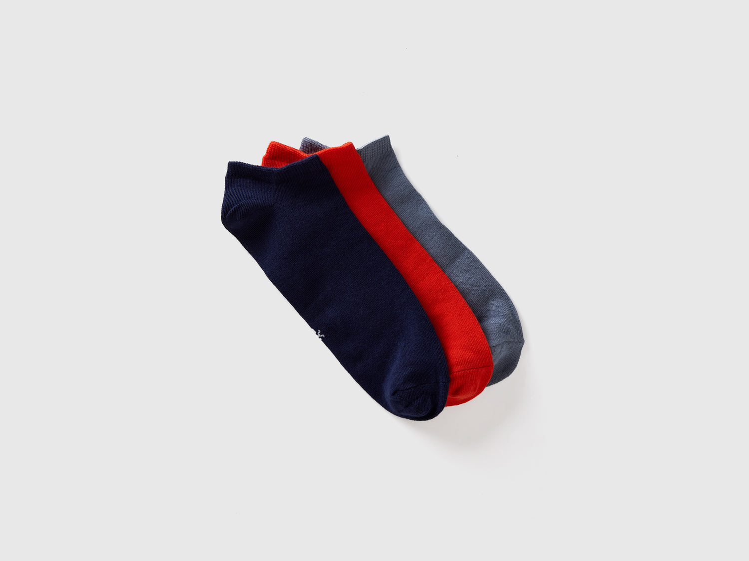 Set of very short socks da uomo multi-color | Benetton Outlet