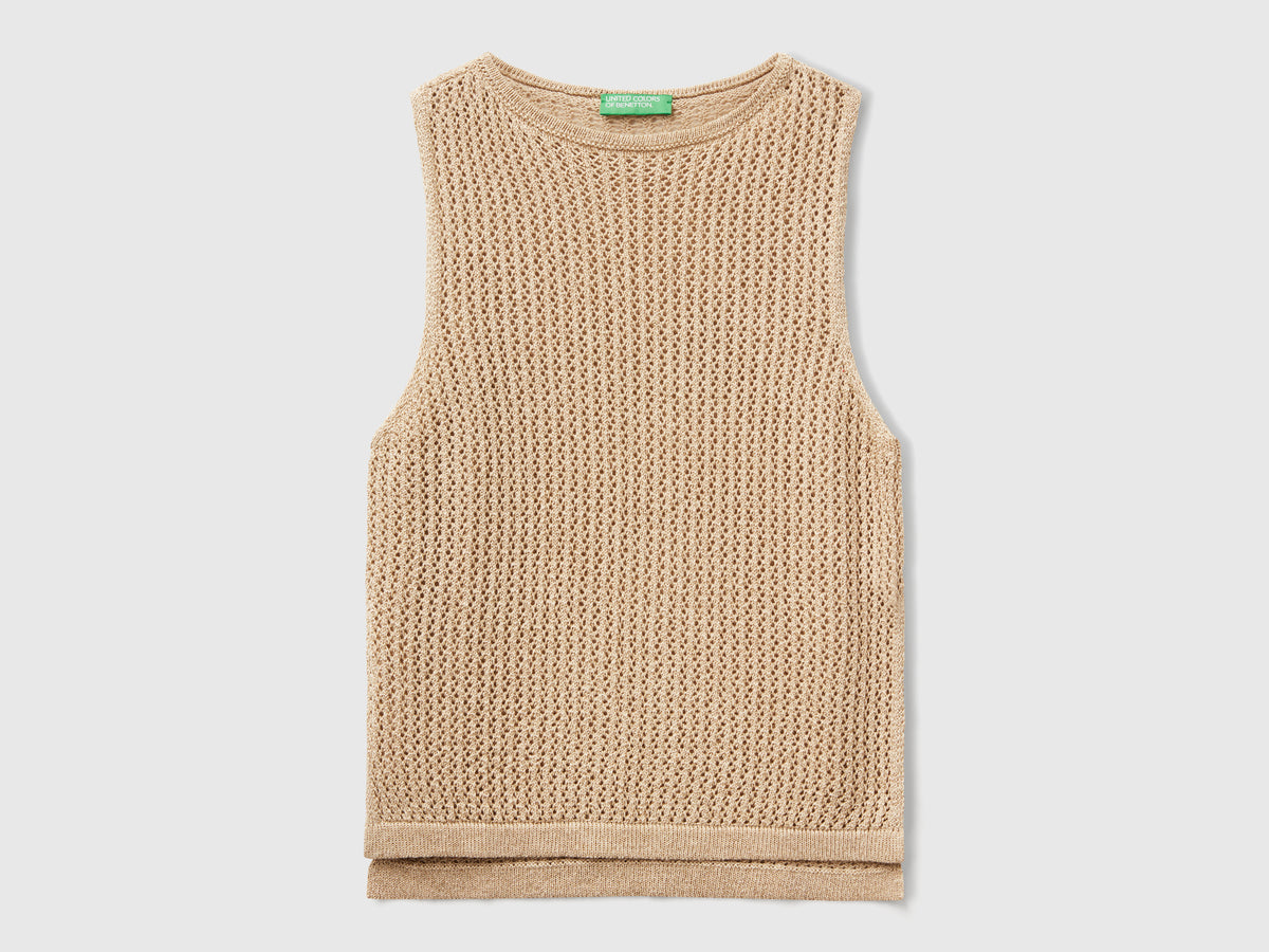 Top in maglia tricot