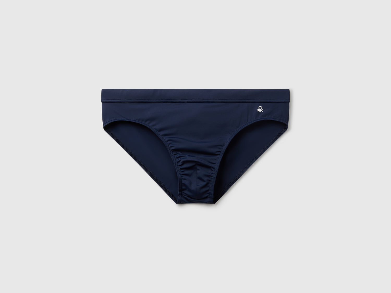 Swim briefs with drawstring da uomo blu scuro | Benetton Outlet