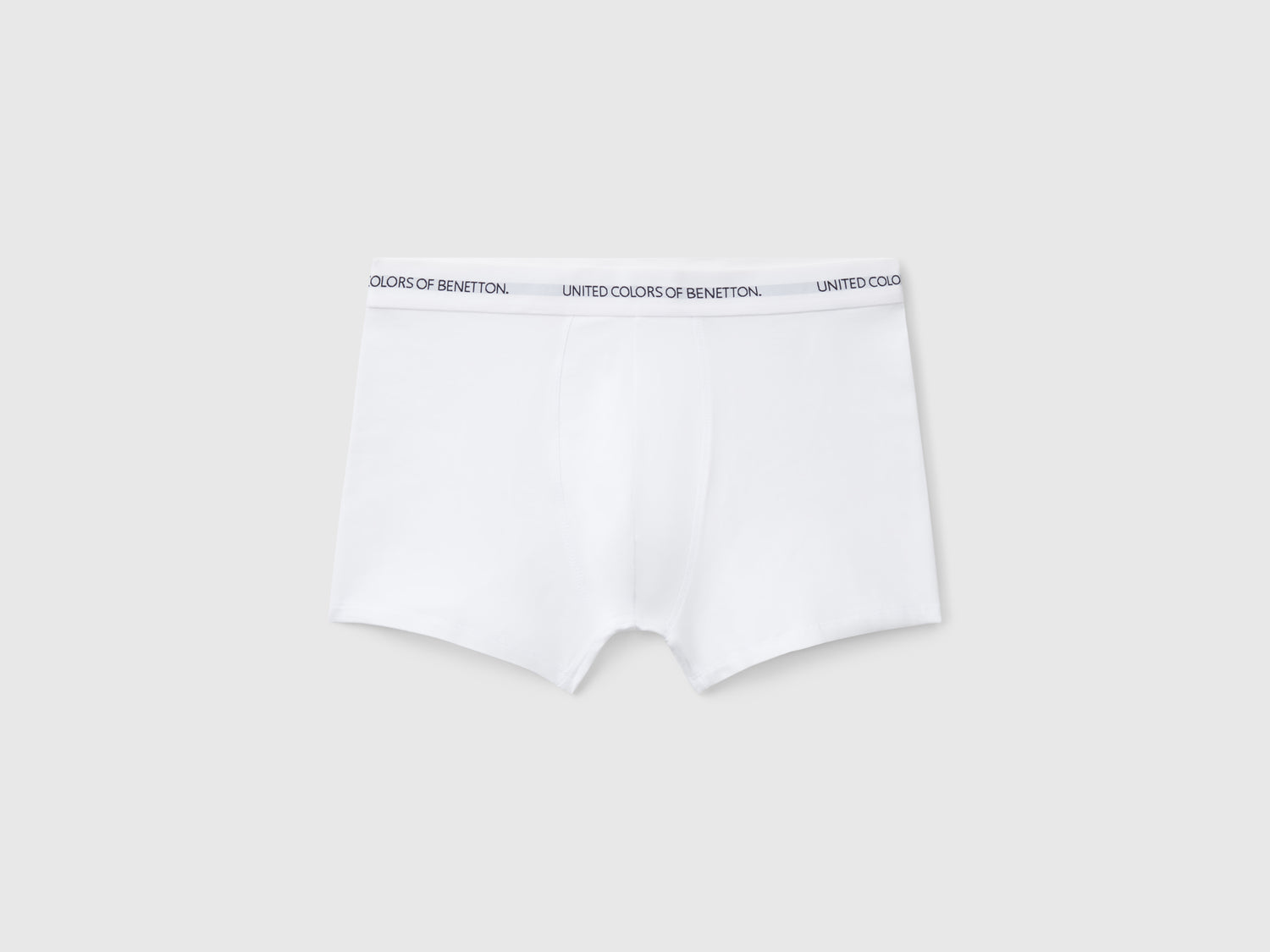 Boxer in cotone stretch da uomo bianco | Benetton Outlet