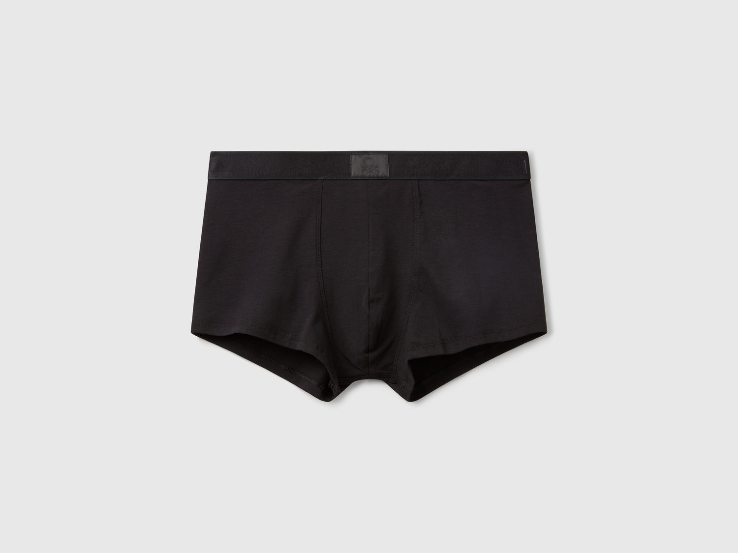 Boxer in misto cotone da uomo nero | Benetton Outlet