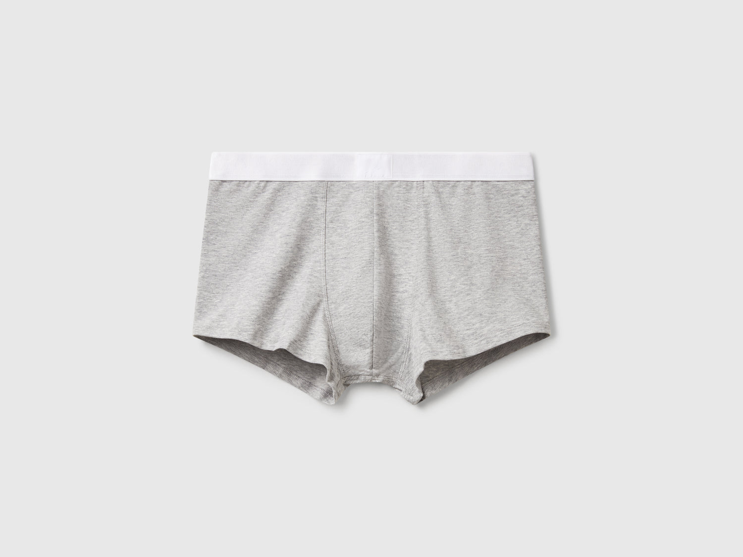 Boxer in misto cotone da uomo grigio | Benetton Outlet