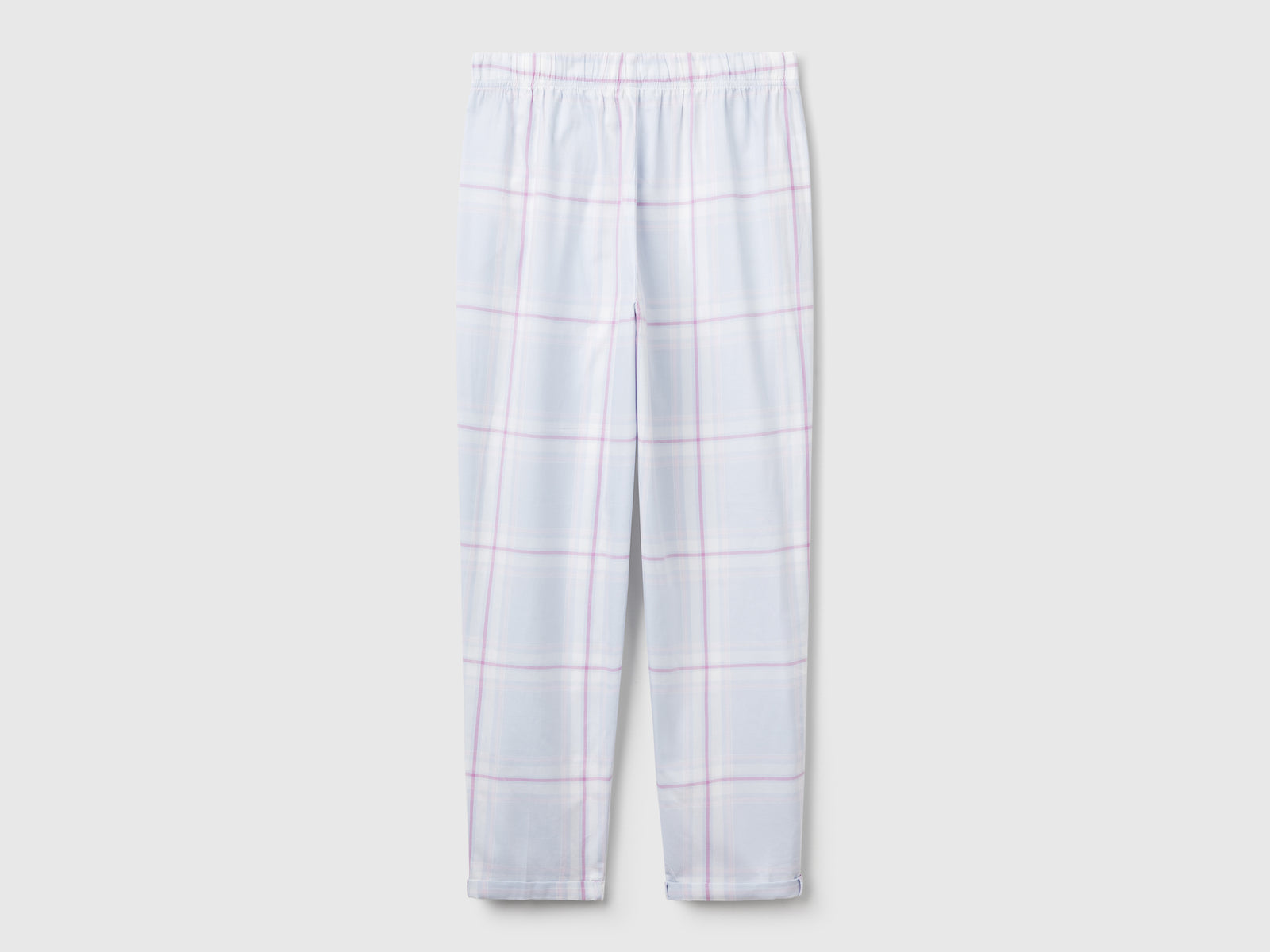 Checkered trousers da donna multi-color 2 | Benetton Outlet