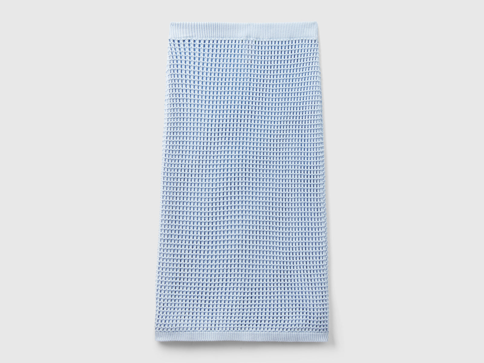 Crochet skirt da donna celeste 2 | Benetton Outlet