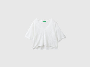 Maglia con motivo fiori