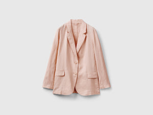Pure linen blazer