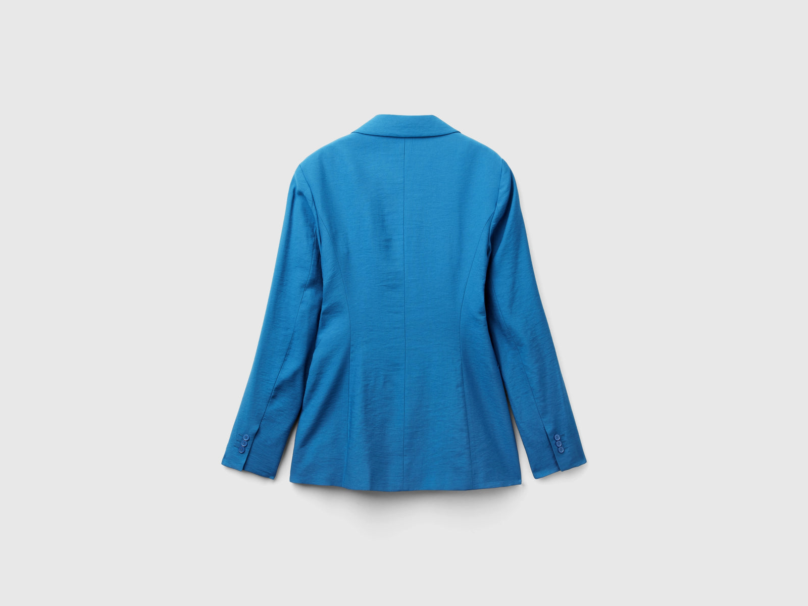 Blazer fluido sfiancato da donna blu 2 | Benetton Outlet