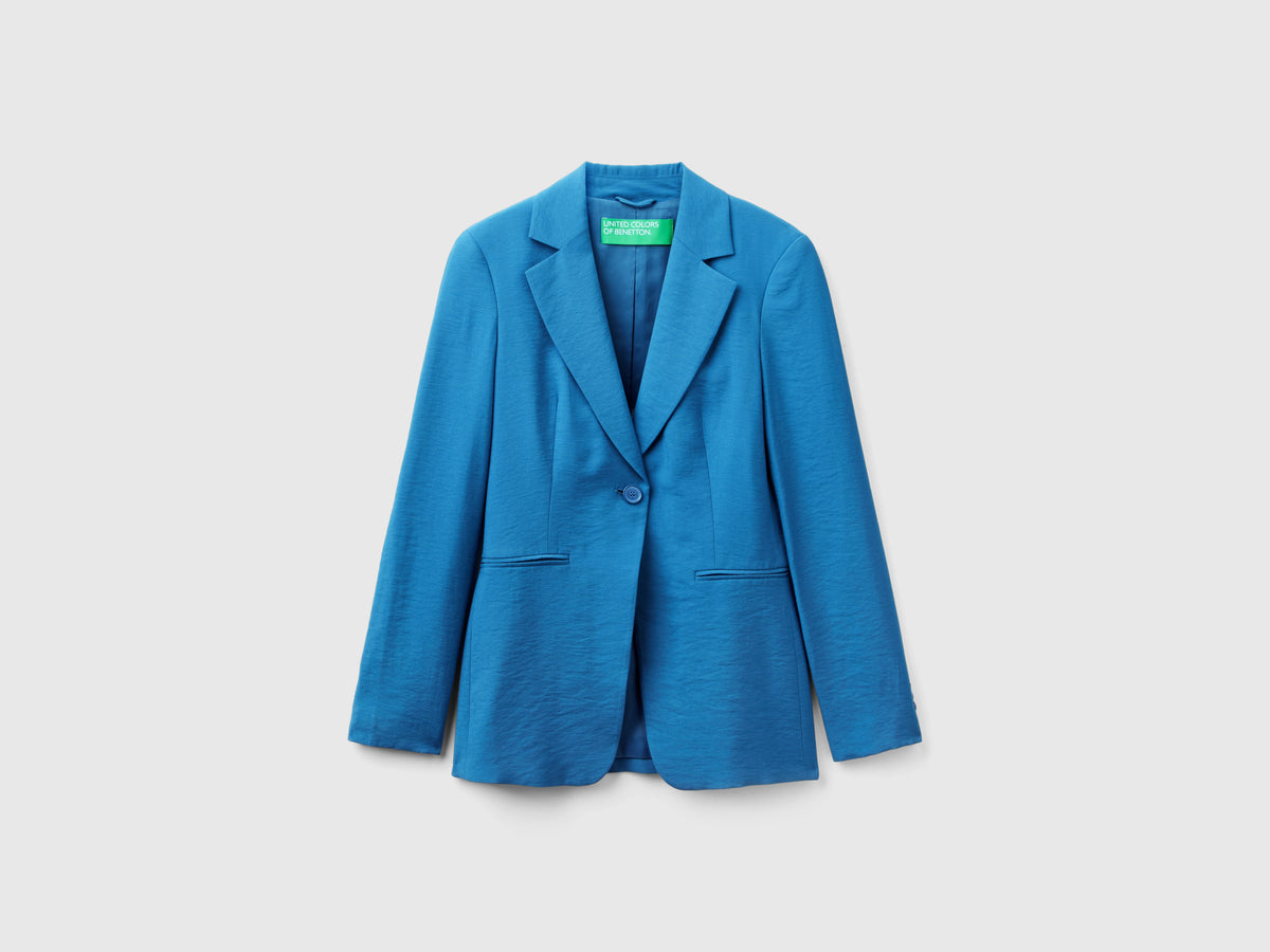 Blazer fluido sfiancato