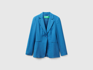 Blazer fluido sfiancato