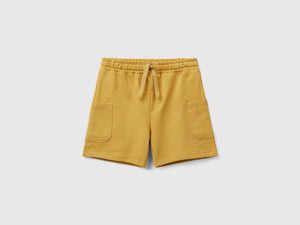 Cotton cargo shorts