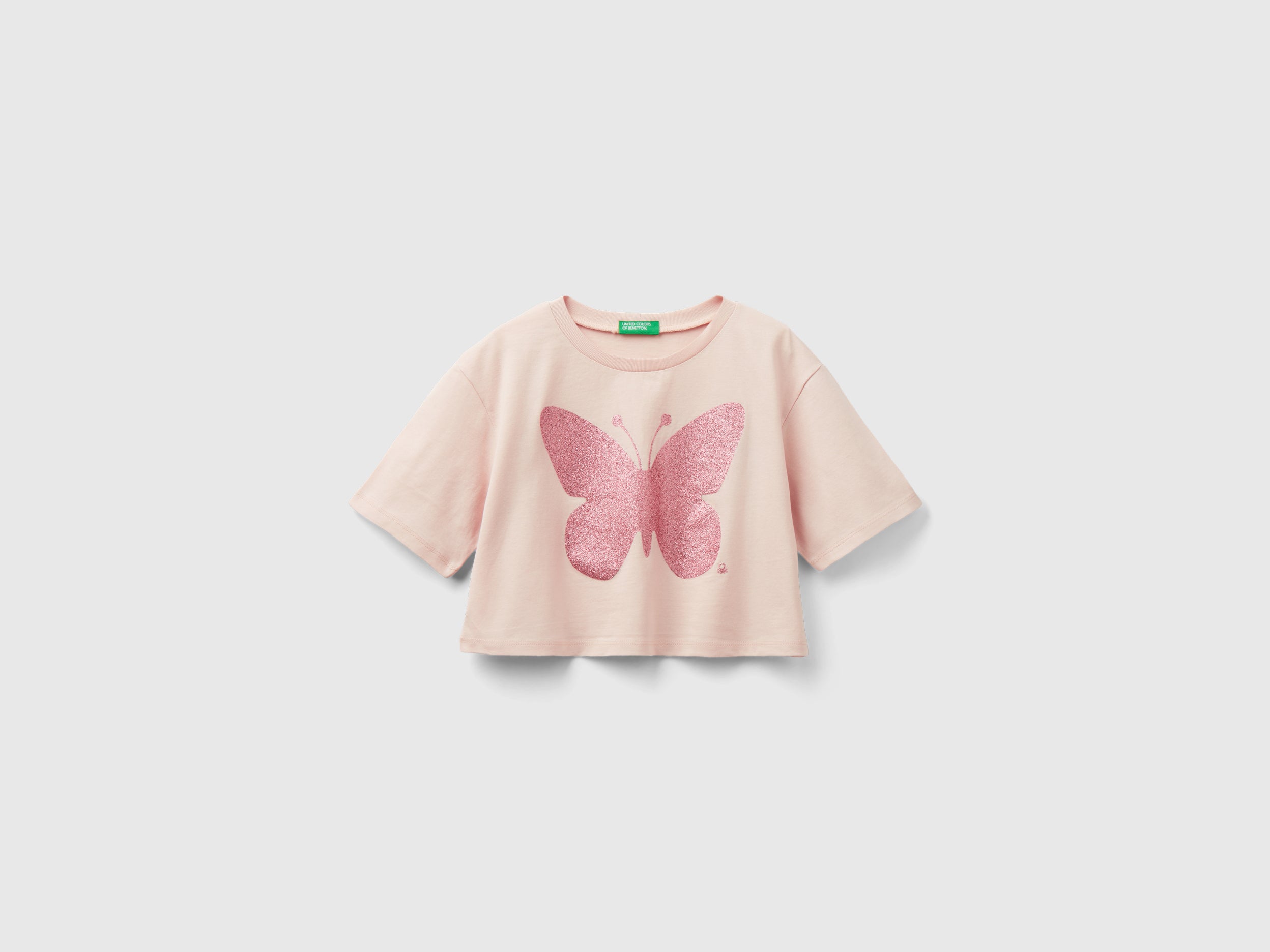 Cecil Maglietta Donna Con Glitter E Stampa – Girocollo In Puro Cotone – Casual Chic