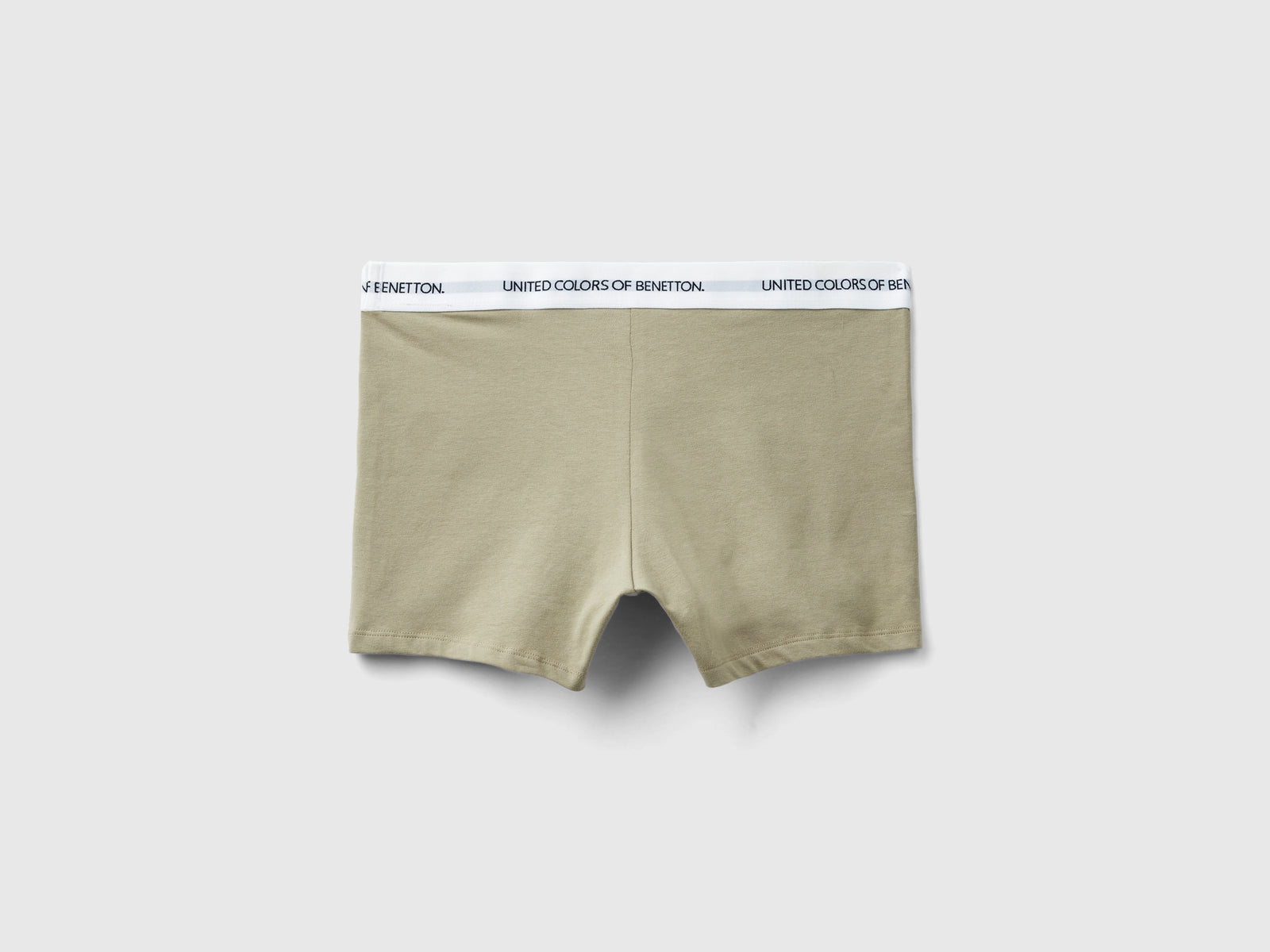 Boxer in cotone bio stretch da uomo verde chiaro 2 | Benetton Outlet