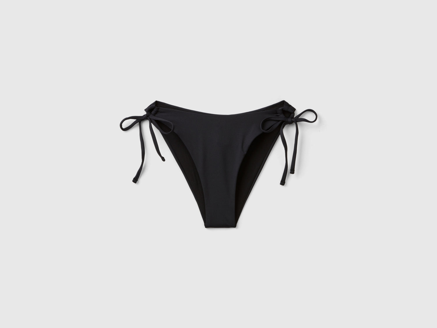 ECONYL® swimsuit slip with laces da donna nero | Benetton Outlet