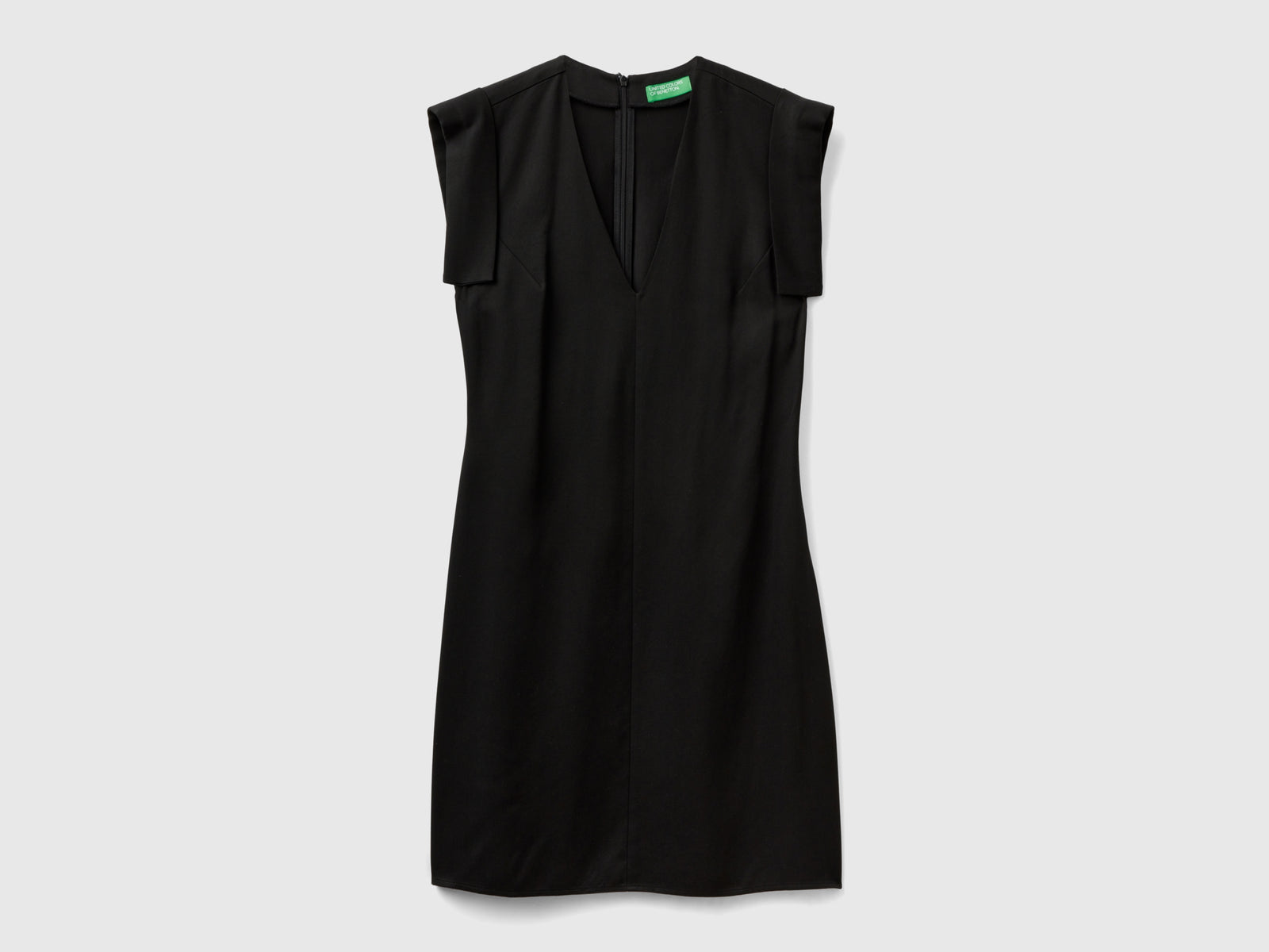Abito a tubino slim fit da donna nero | Benetton Outlet