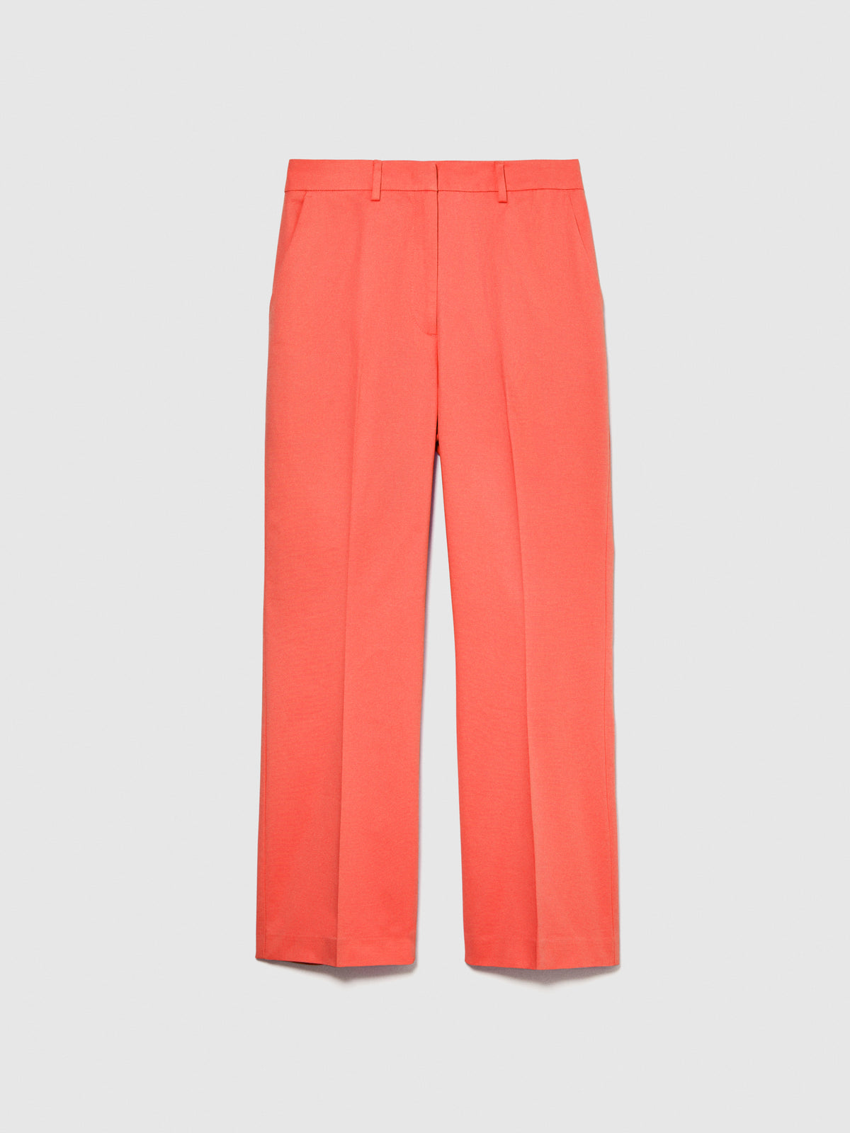 High-waisted trousers