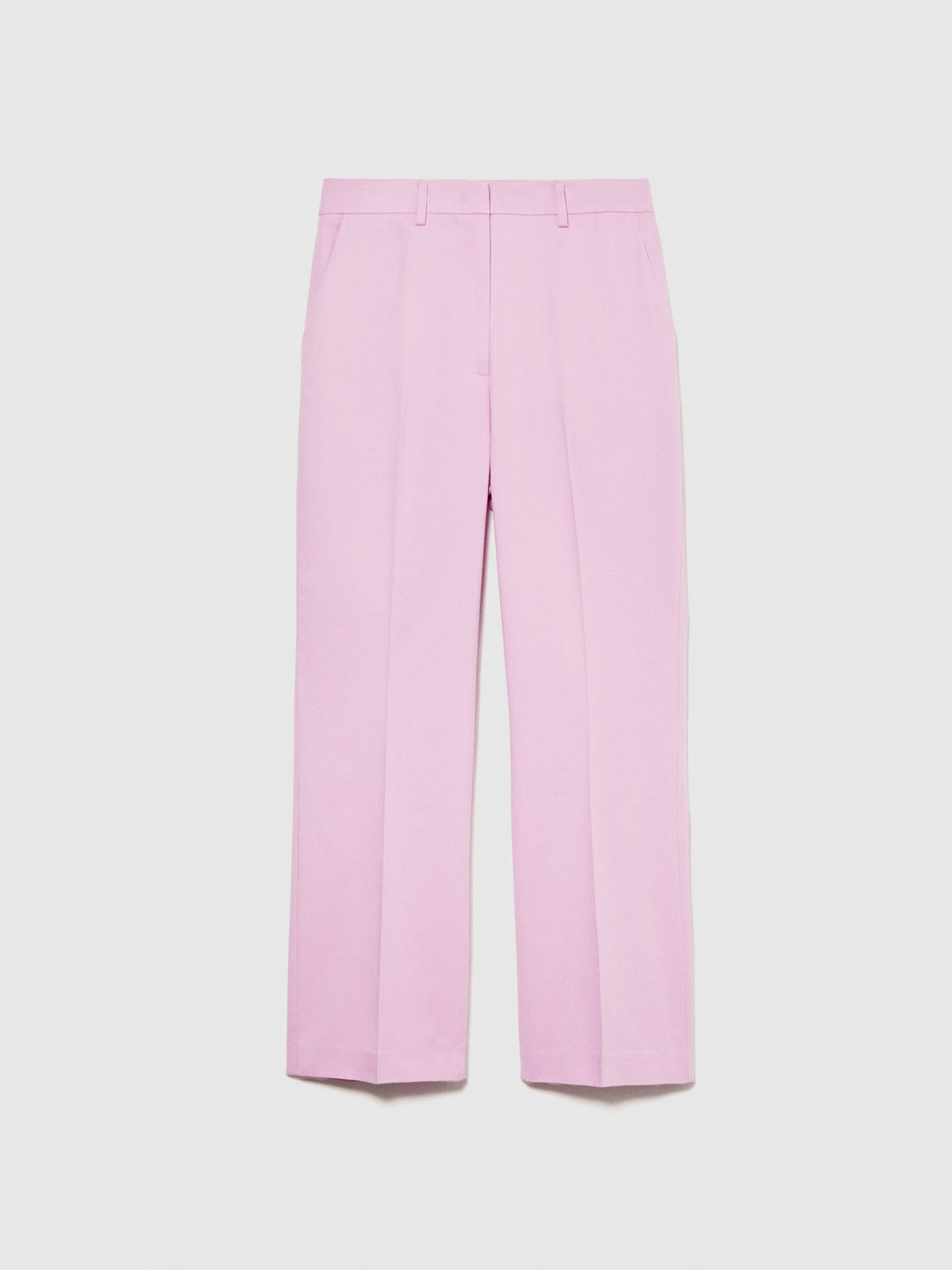 High-waisted trousers