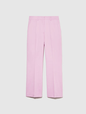 High-waisted trousers