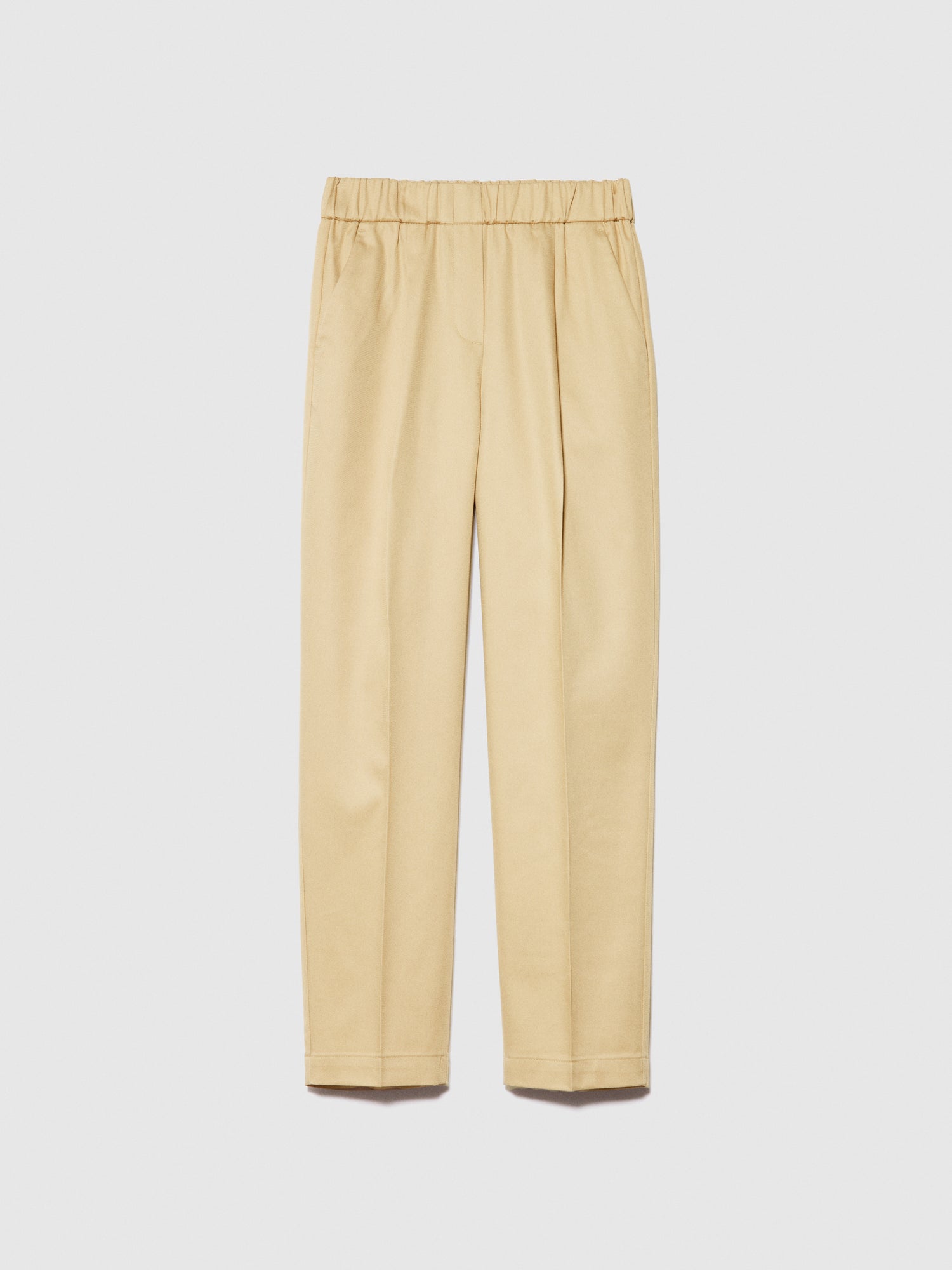 Joggers tinta unita da donna beige | Sisley Outlet