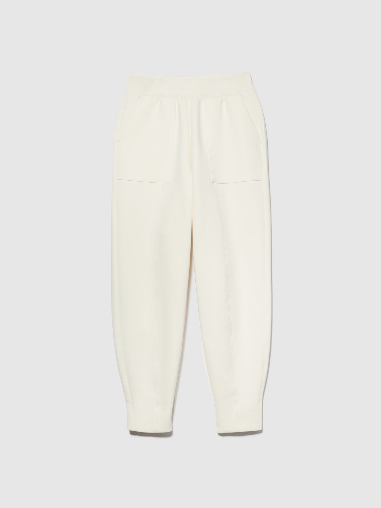 Joggers tecnici da donna bianco panna | Sisley Outlet