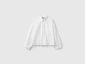 Camicia boxy fit manica a palloncino