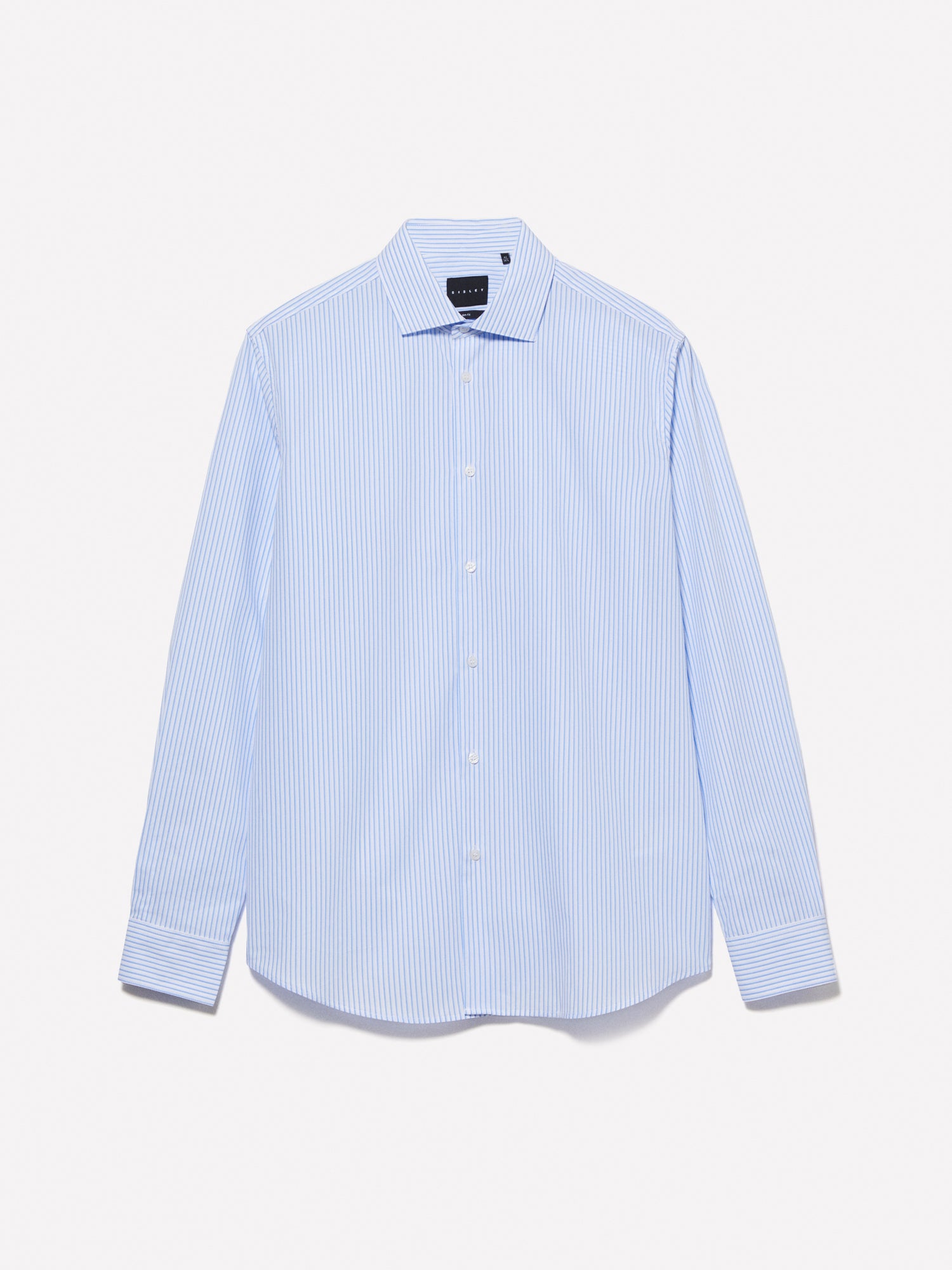 Camicia slim fit azzurra da uomo azzurro | Sisley Outlet