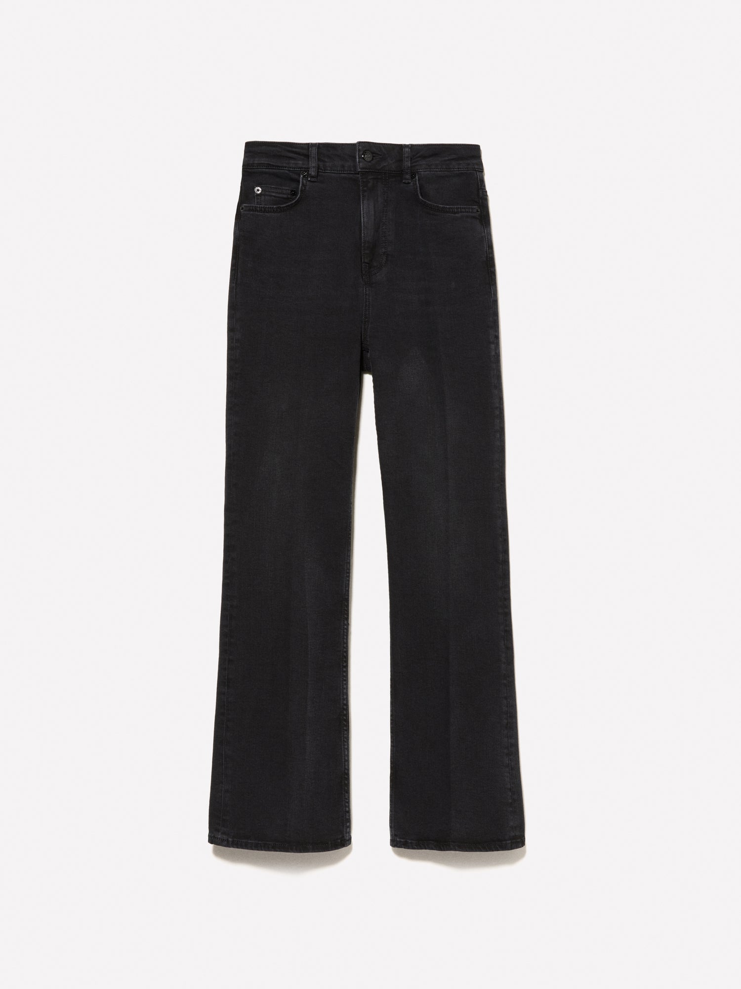 Dark high-waisted jeans da donna nero | Sisley Outlet