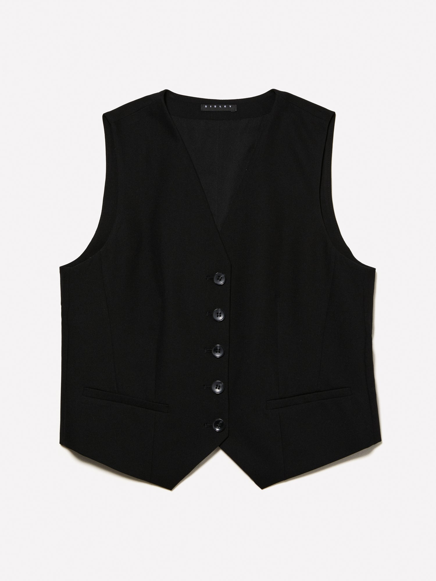 Gilet formale da donna nero | Sisley Outlet