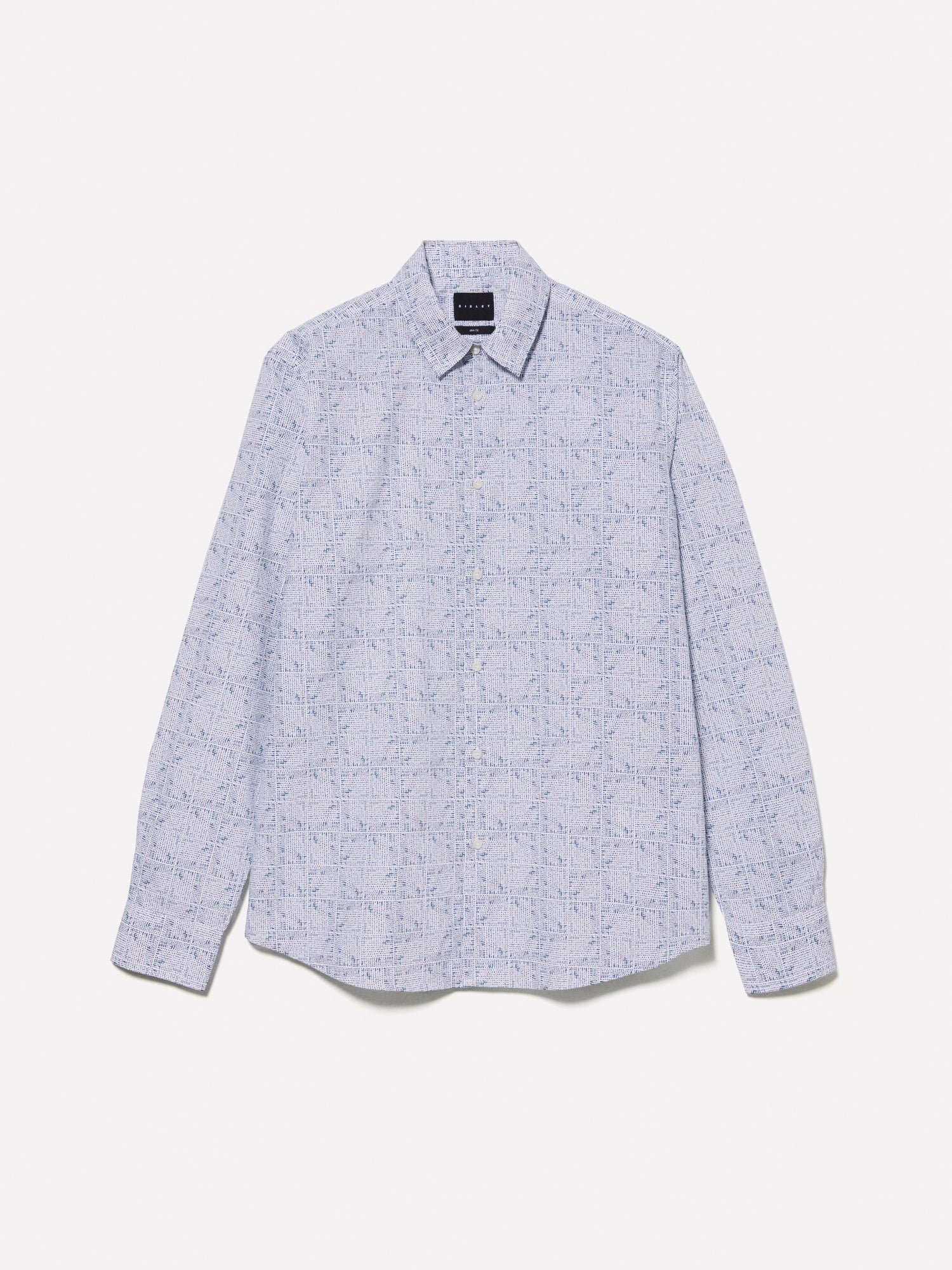 Camiciae stampata 100% cotone bio da uomo multi-color | Sisley Outlet