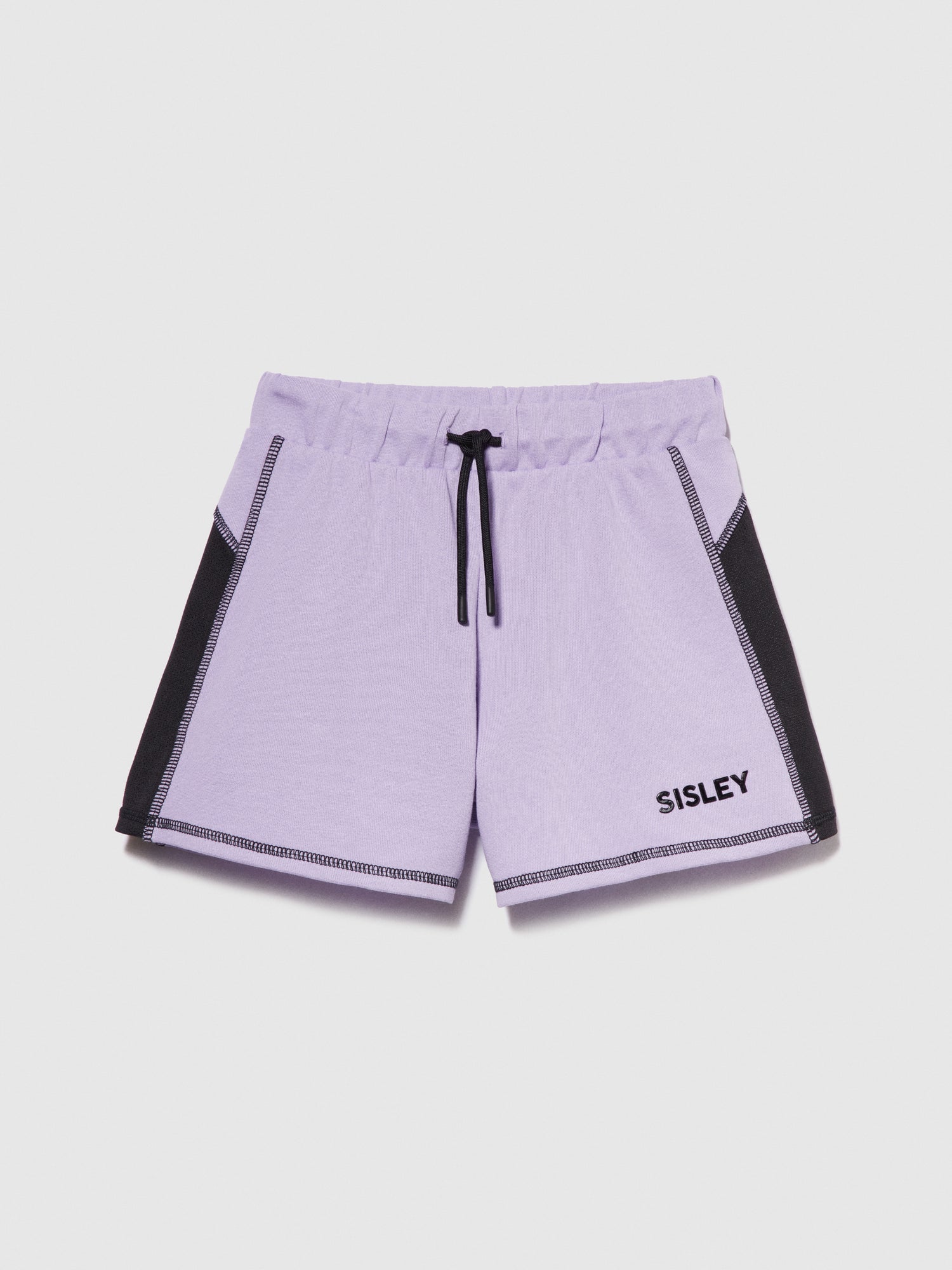 Top sporty con logo da bambina lilla | Sisley young Outlet